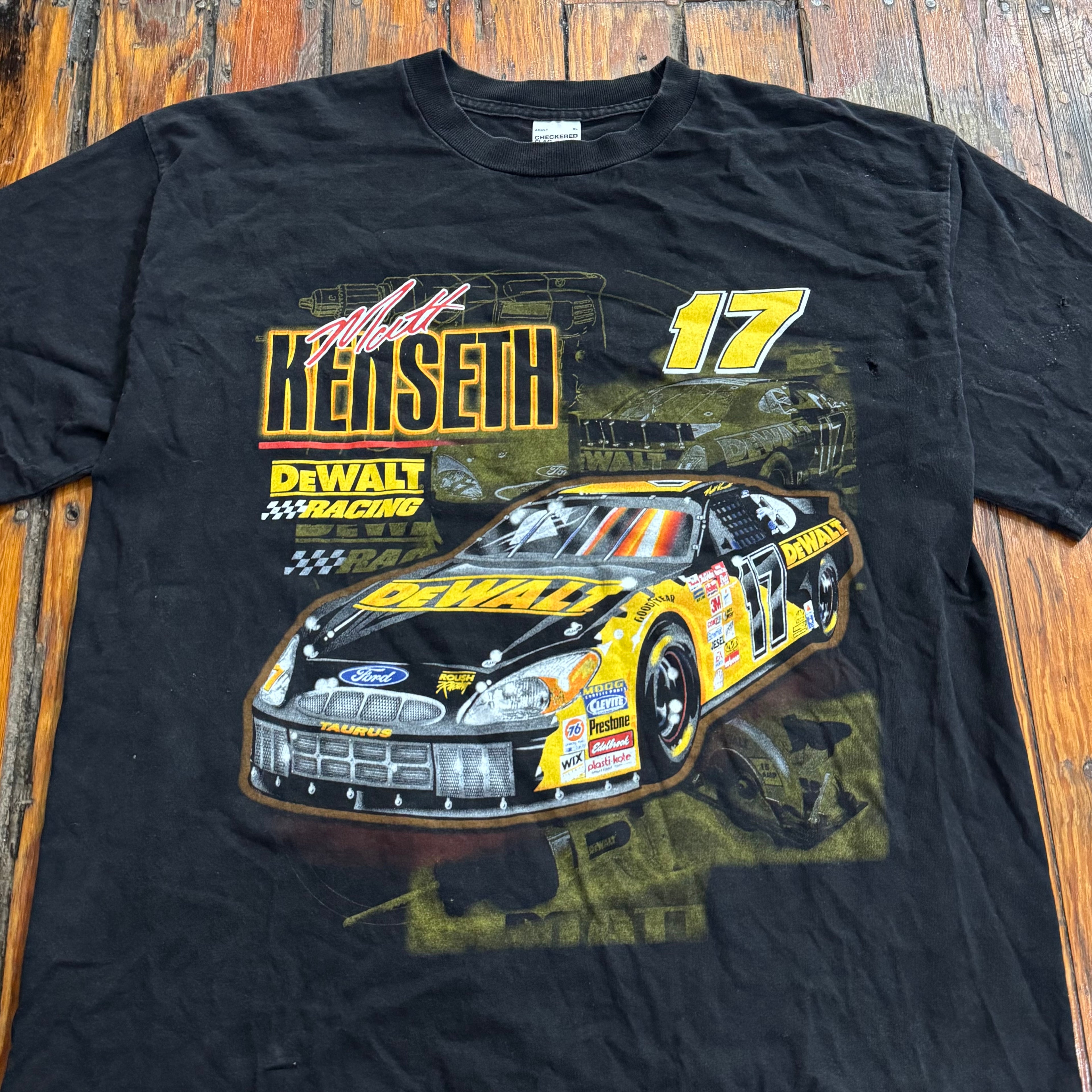 Vintage Dewalt Racing Nascar T-shirt Sz XL