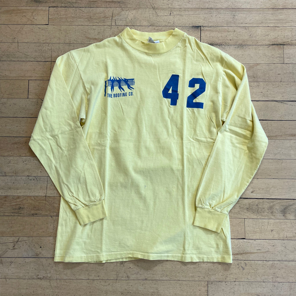 90s Roofing Long Sleeve T-shirt Sz M