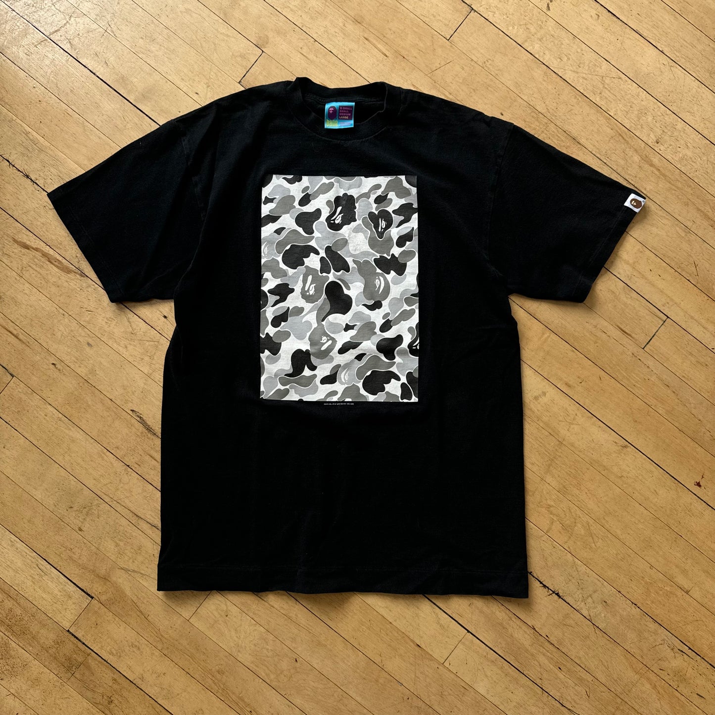 Vintage Bape Camo T-shirt Sz L