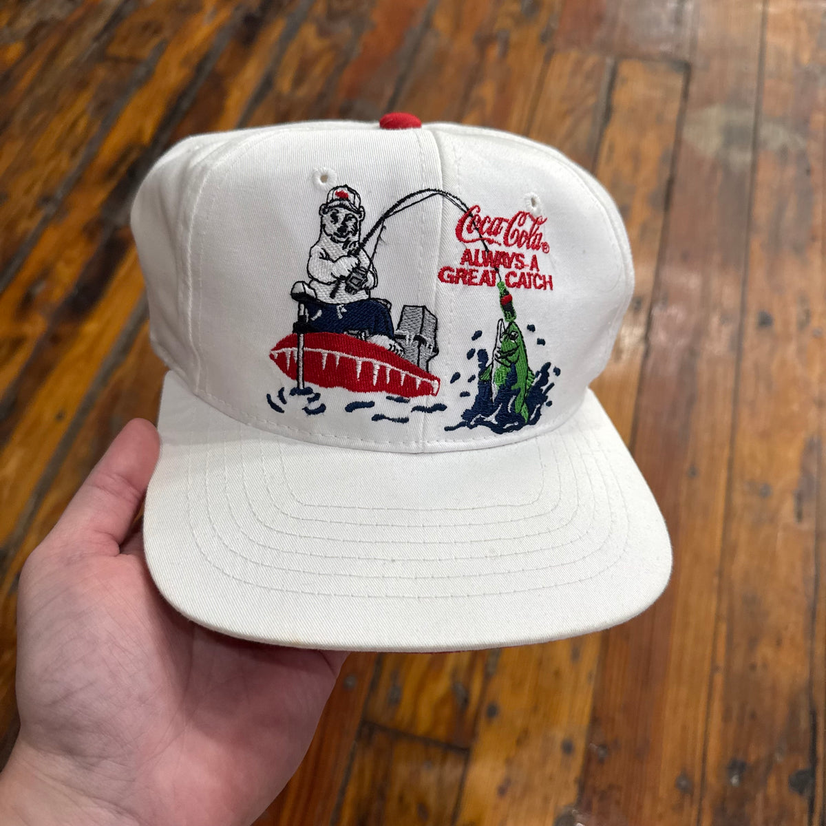 Vintage Coca-Cola Fishing Hat
