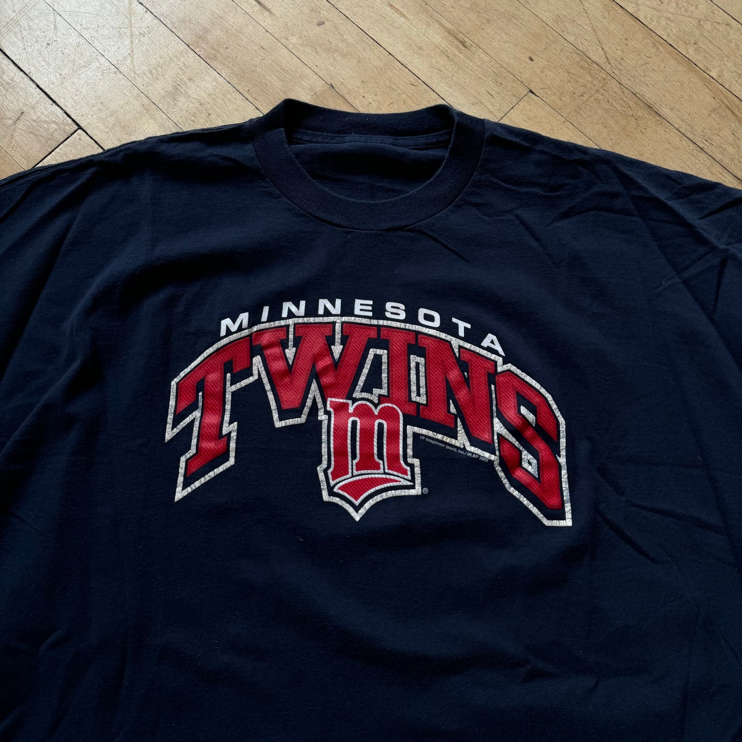 Vintage Minnesota Twins SpellOut T-shirt Sz XXL