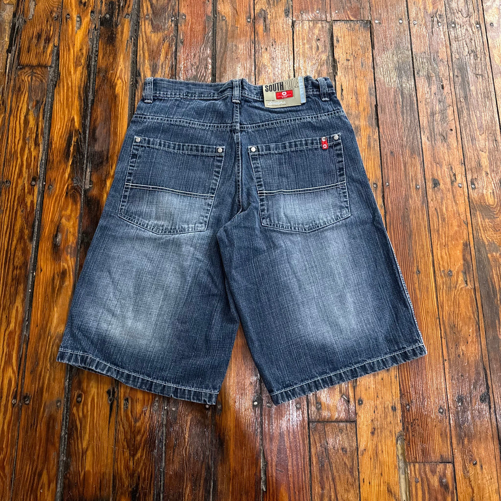 Y2K SouthPole Denim Jean Shorts Sz 32