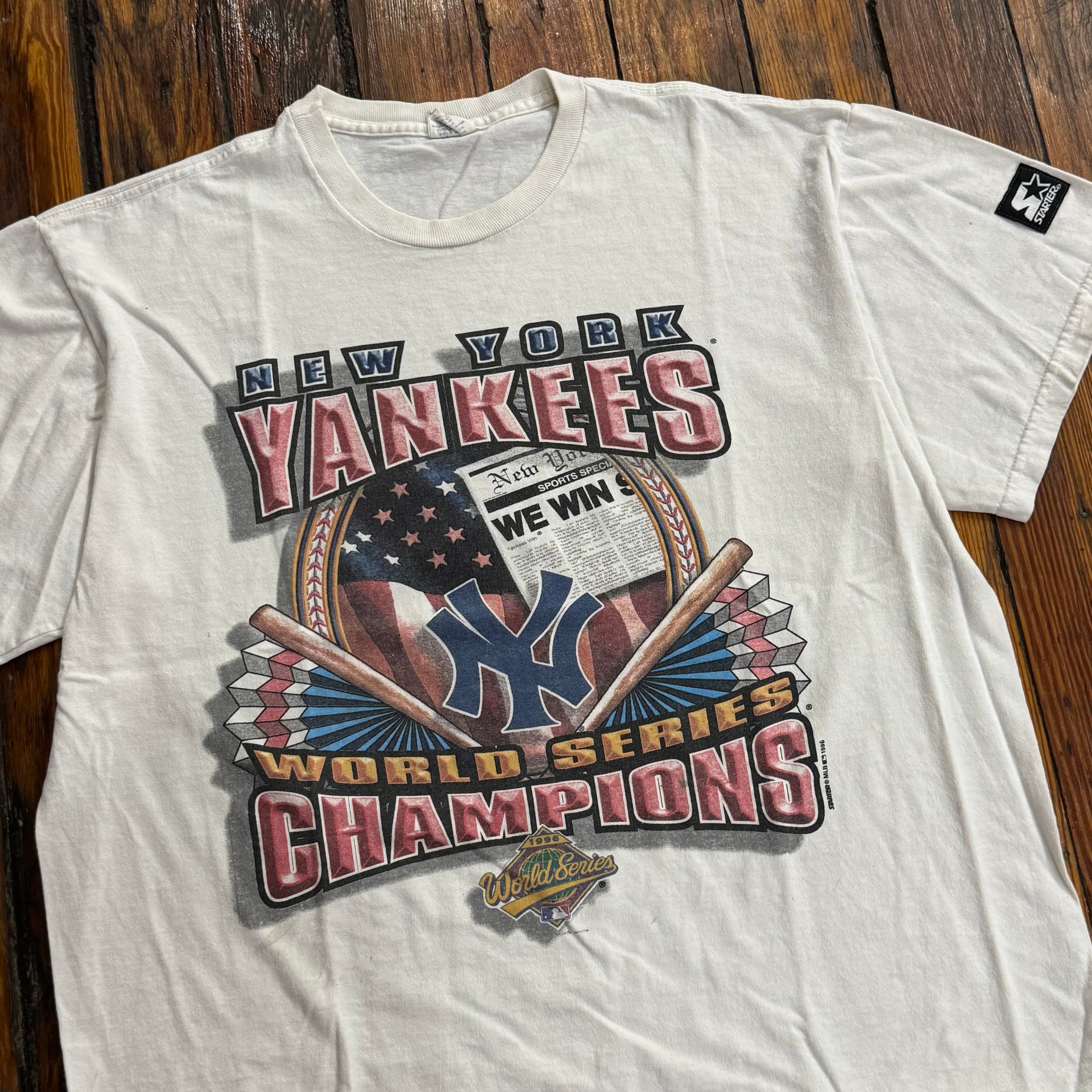Vintage New York Yankees Champions T-shirt Sz XL