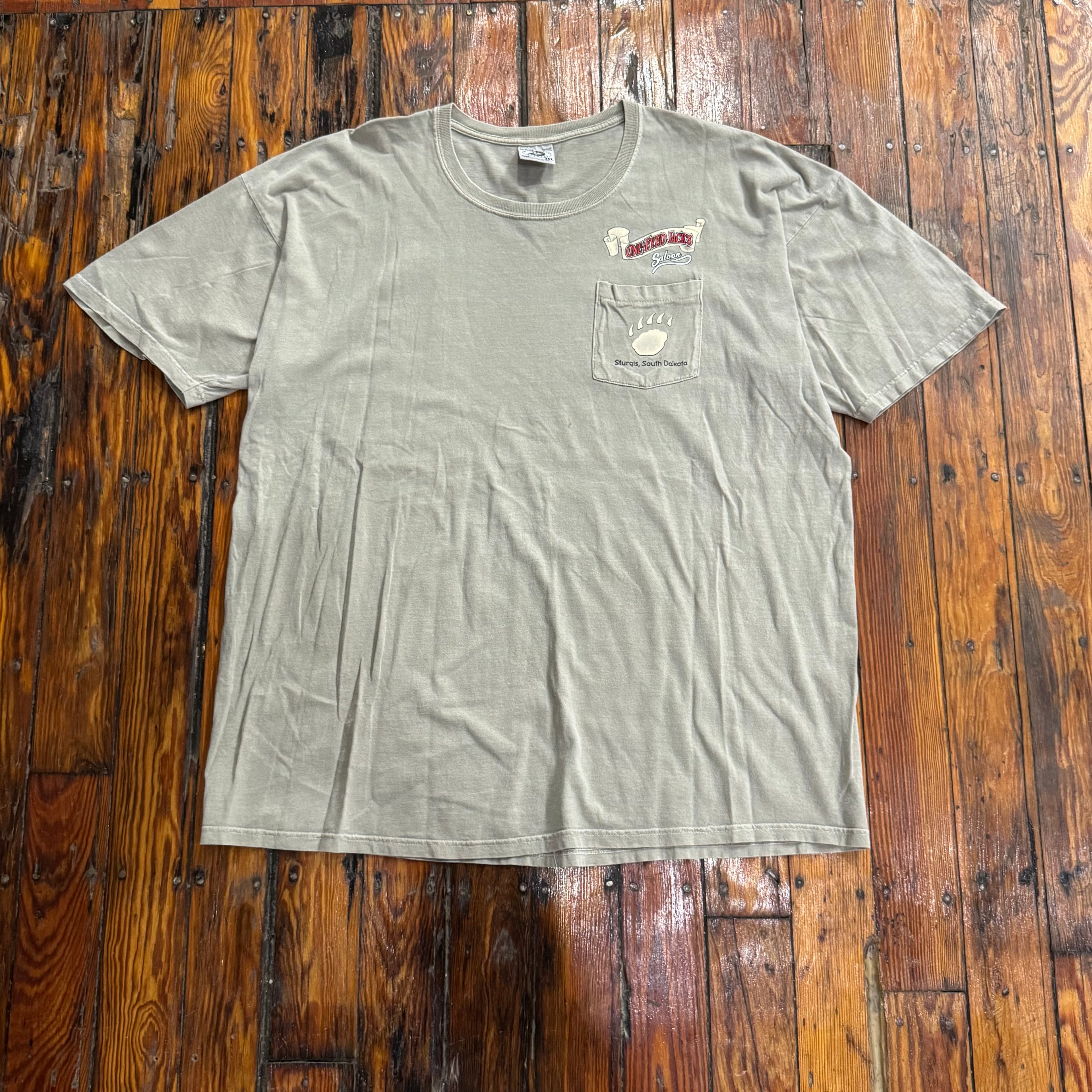 Vintage One Eye Jacks Saloon T-shirt Sz XXL