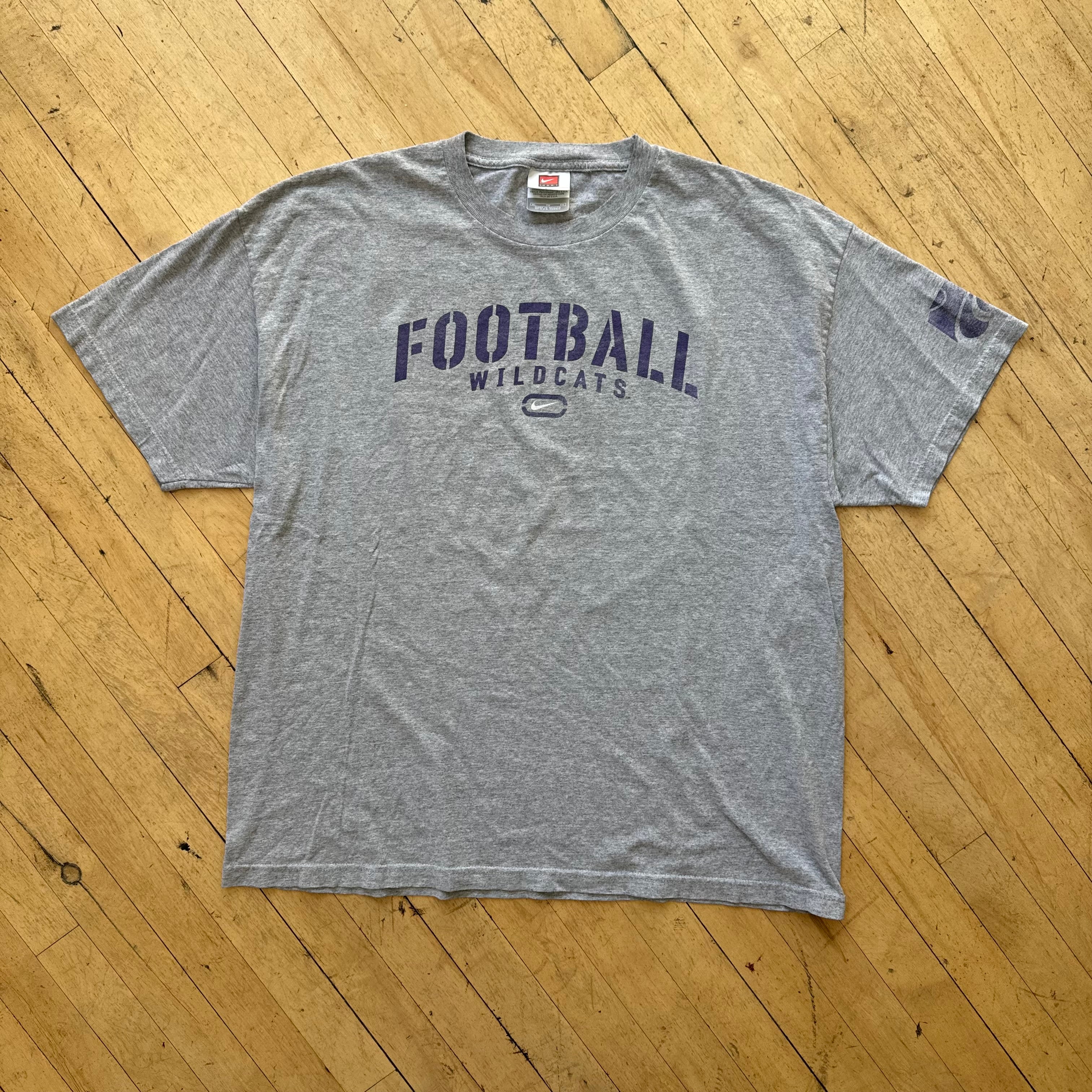 Vintage Nike Wildcats Football T-shirt Sz XL