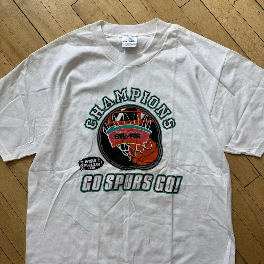 Vintage San Antonio Spurs Champion T-shirt Sz L