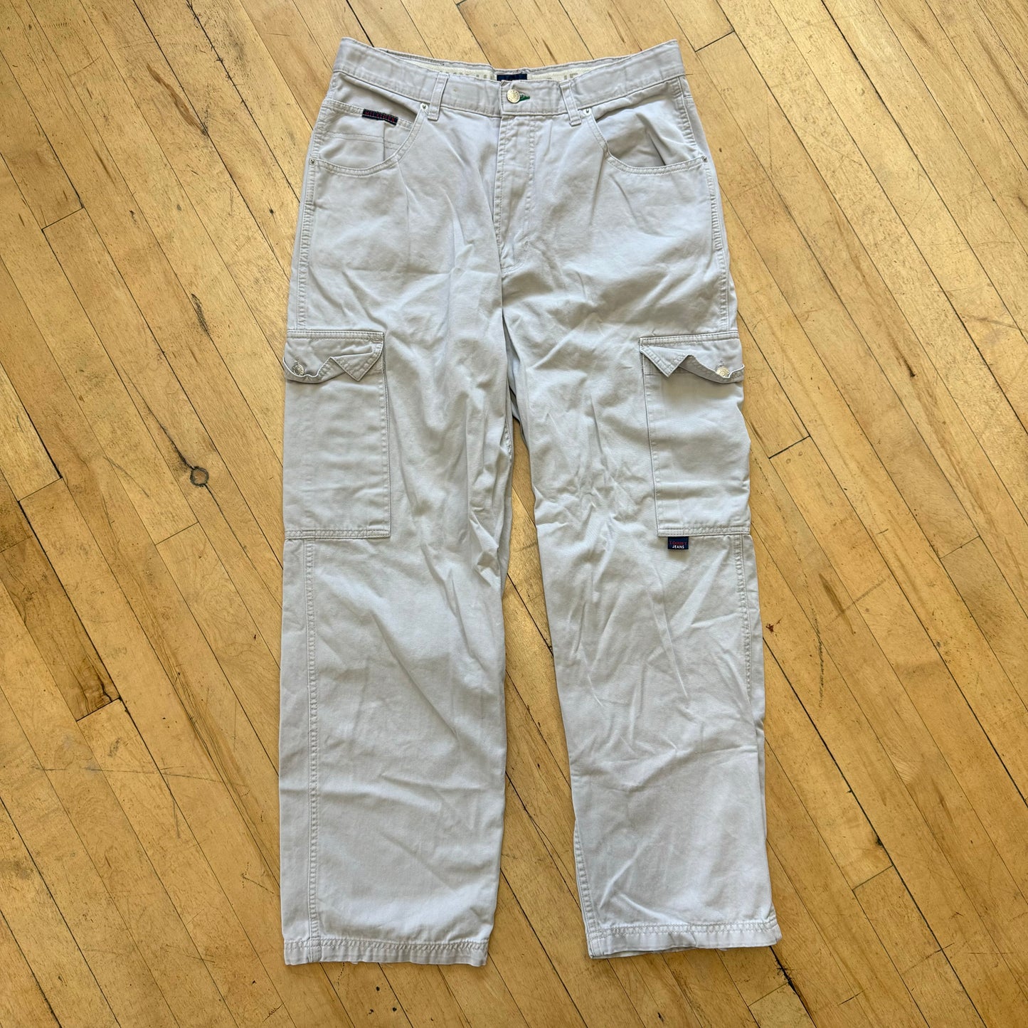 Vintage Tommy Hilfiger Cargo Kahki Pants Sz 34x32