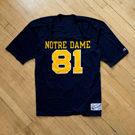 Vintage Champion Notre Dame football practice Jersey #81 Sz XL