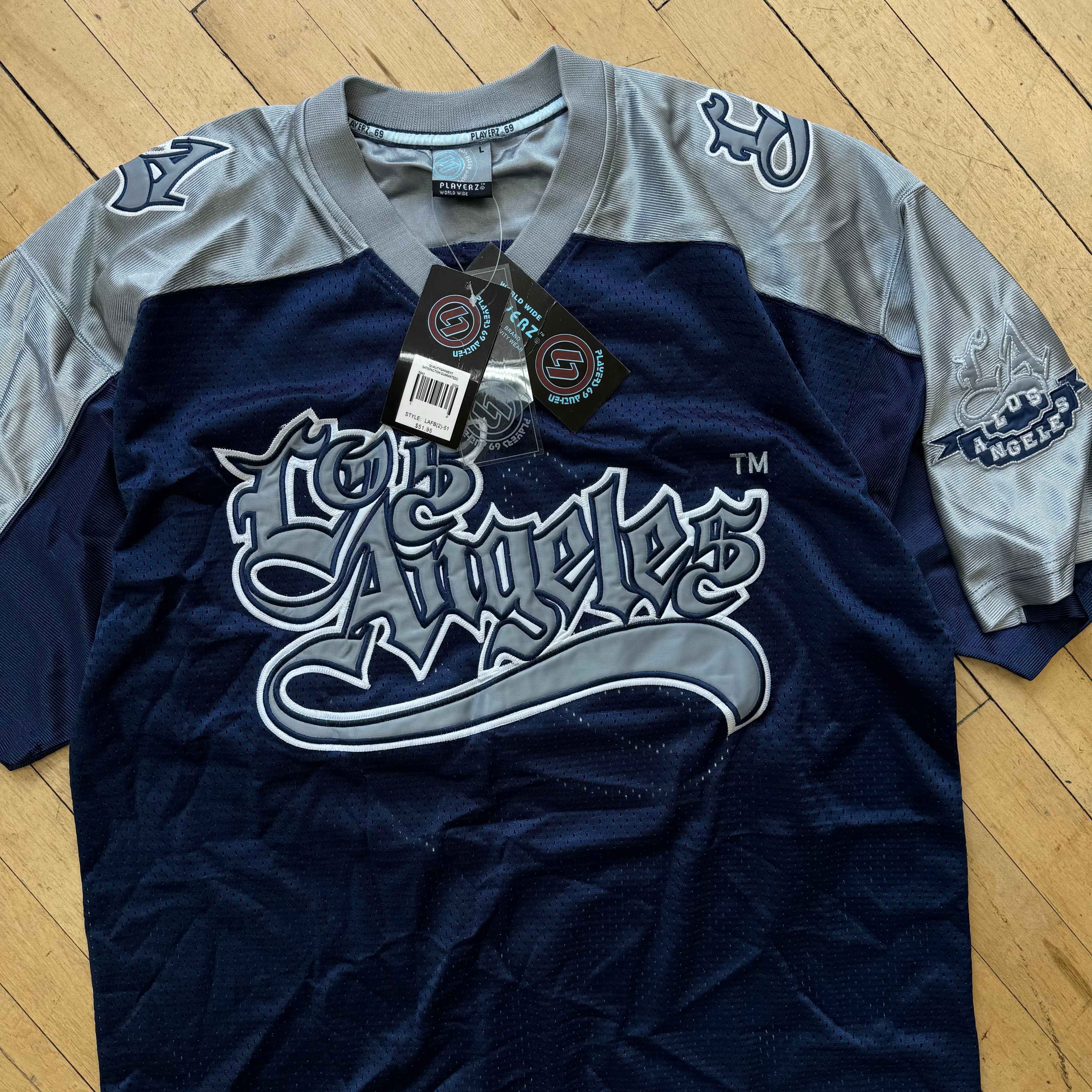 Vintage Player 69 Las Angels Jersey Sz L