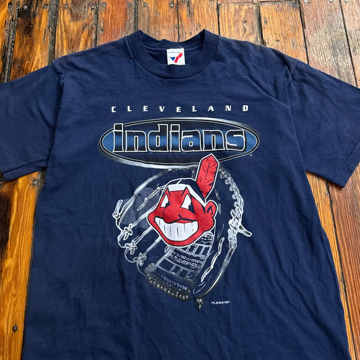 Vintage Cleveland Indians T-shirt Sz L