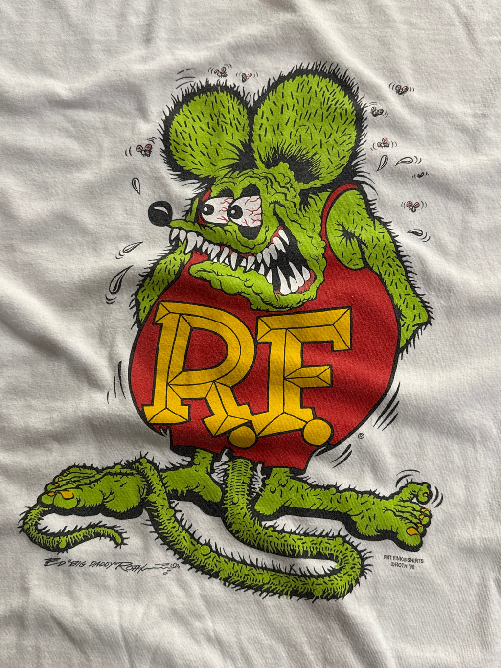 Vintage Rat Fink Ed Big Daddy T-shirt Sz XL