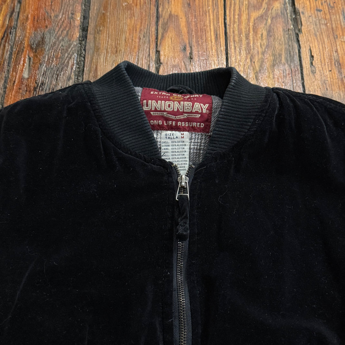 Vintage Union Bay Suede Jacket Sz M