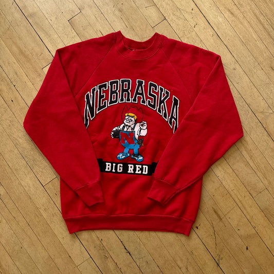 Vintage Herbie Nebraska Huskers Crewneck Sz L