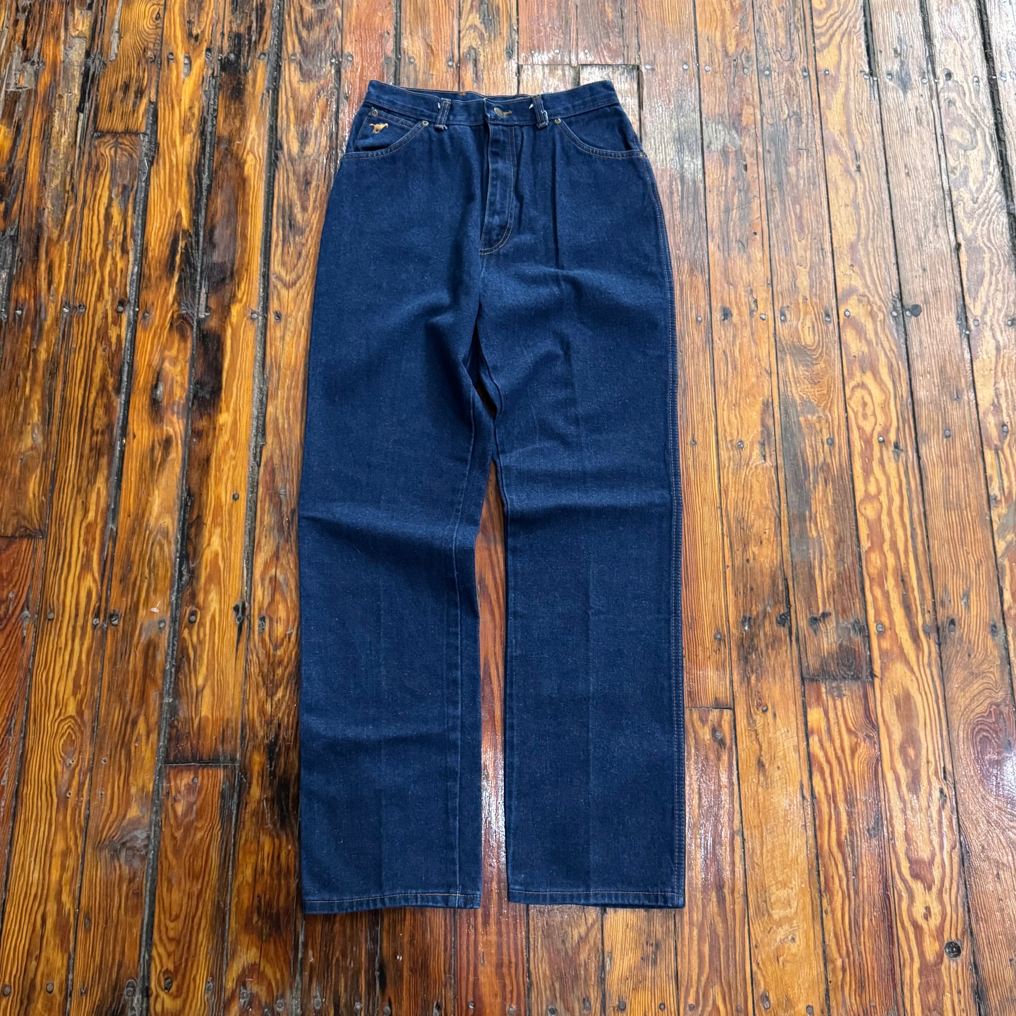 Vintage Wrangler Dark Denim Jeans Sz 14