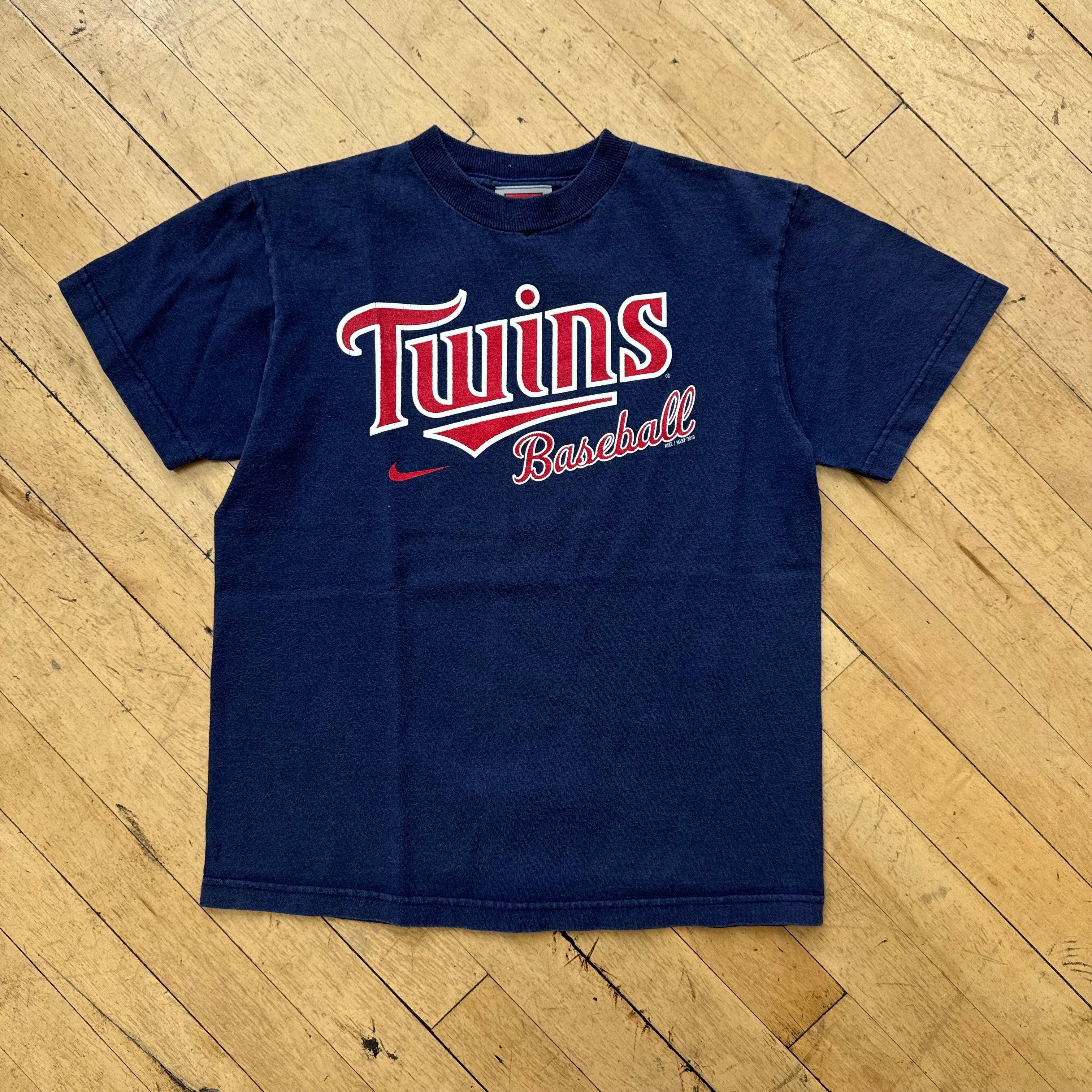 Vintage Nike Minnesota Twins T-shirt Sz YTH M – 605-Thrift Heat