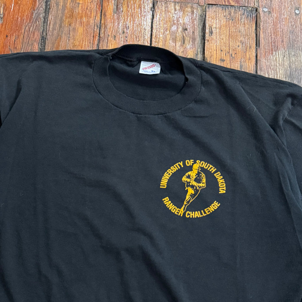 Vintage University of South Dakota Ranger Challenge T-shirt Sz XL