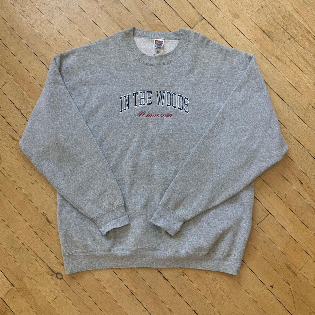 Vintage In The Woods Minnesota CrewNeck Sz XXL