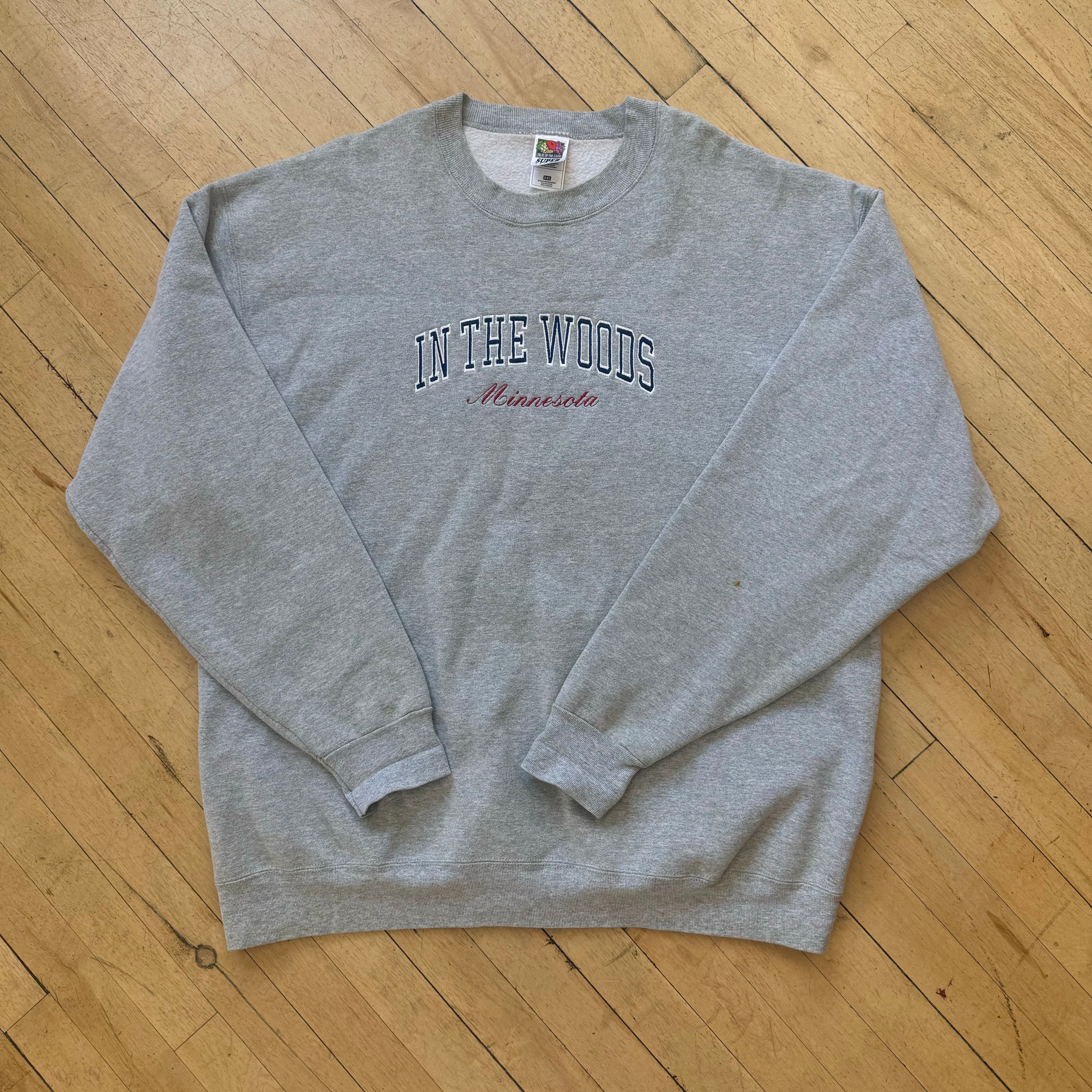 Vintage In The Woods Minnesota CrewNeck Sz XXL