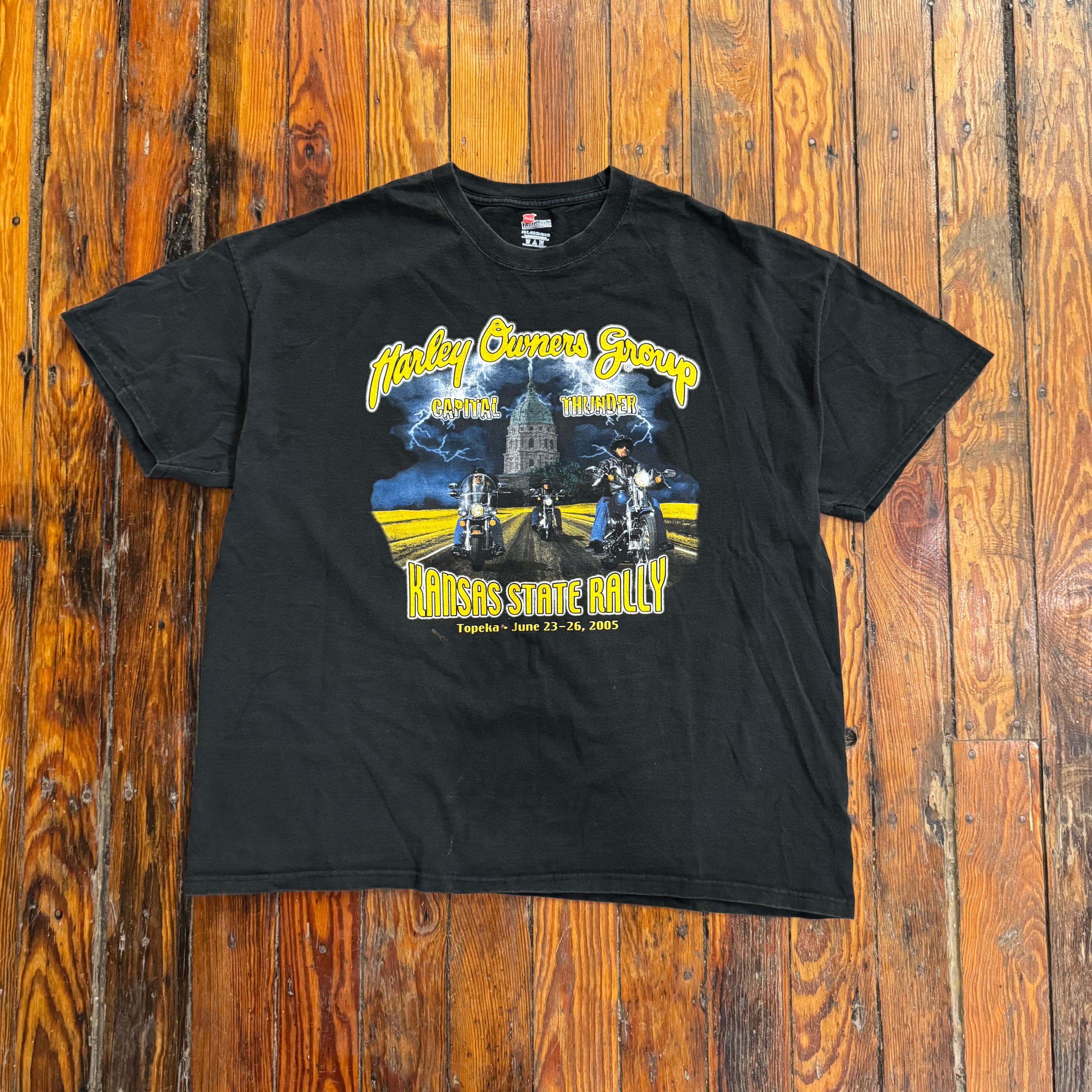 Y2K Harley Owners Group T-shirt Sz XL