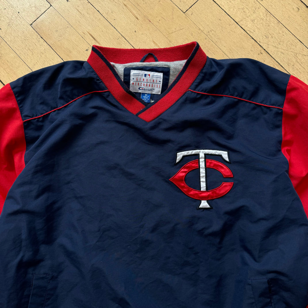 Vintage Minnesota Twins Pullover Jacket Sz M