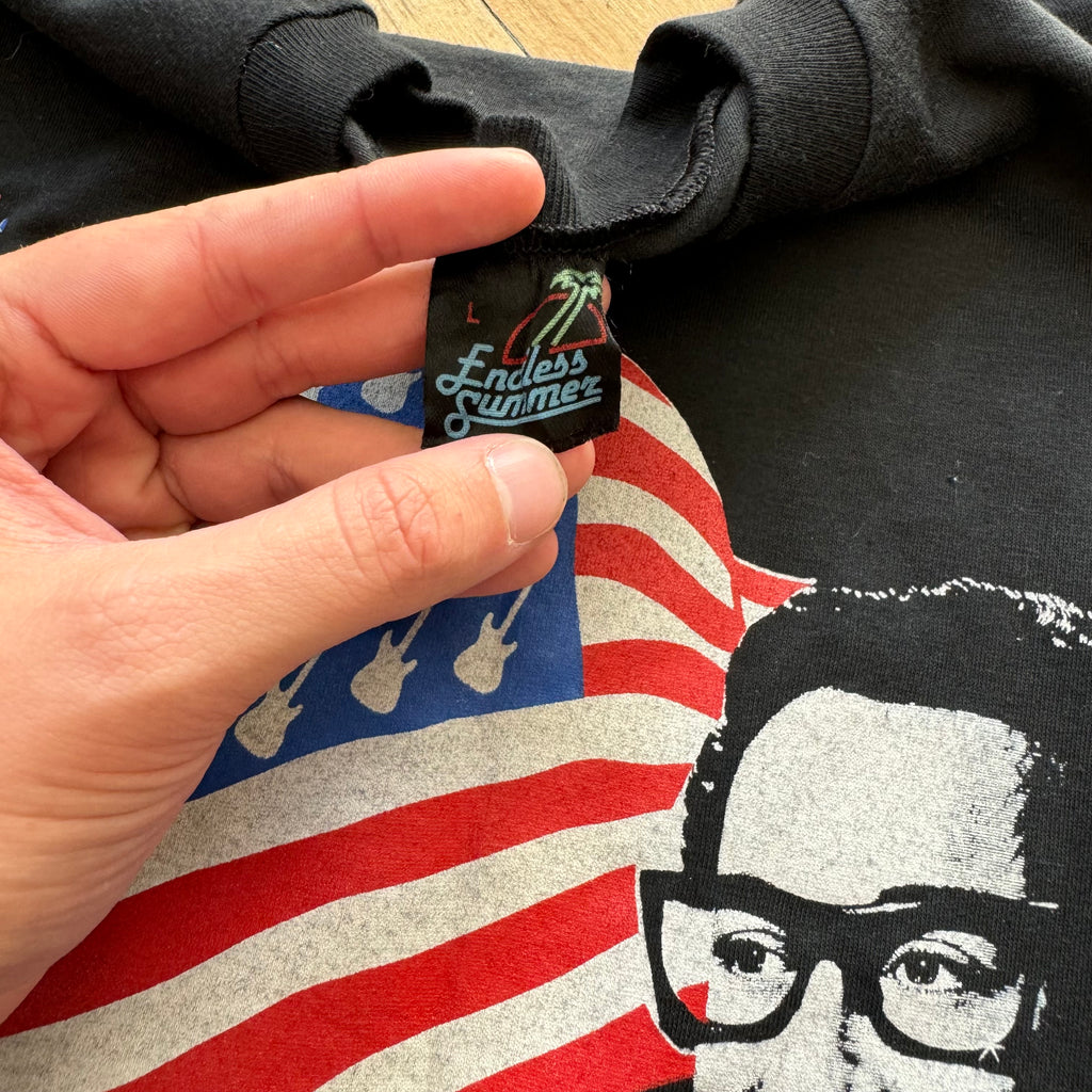 Vintage Buddy Holly Tour Sleeveless T-shirt Sz L