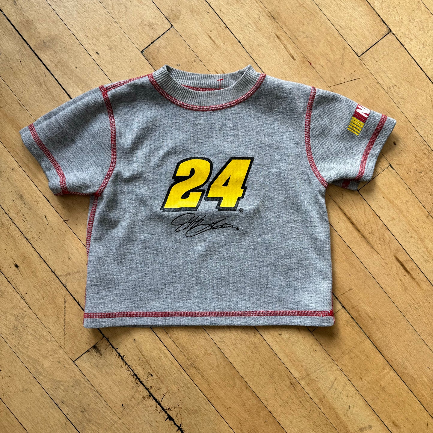 Vintage Reversible Nascar #24 T-shirt Sz 3T