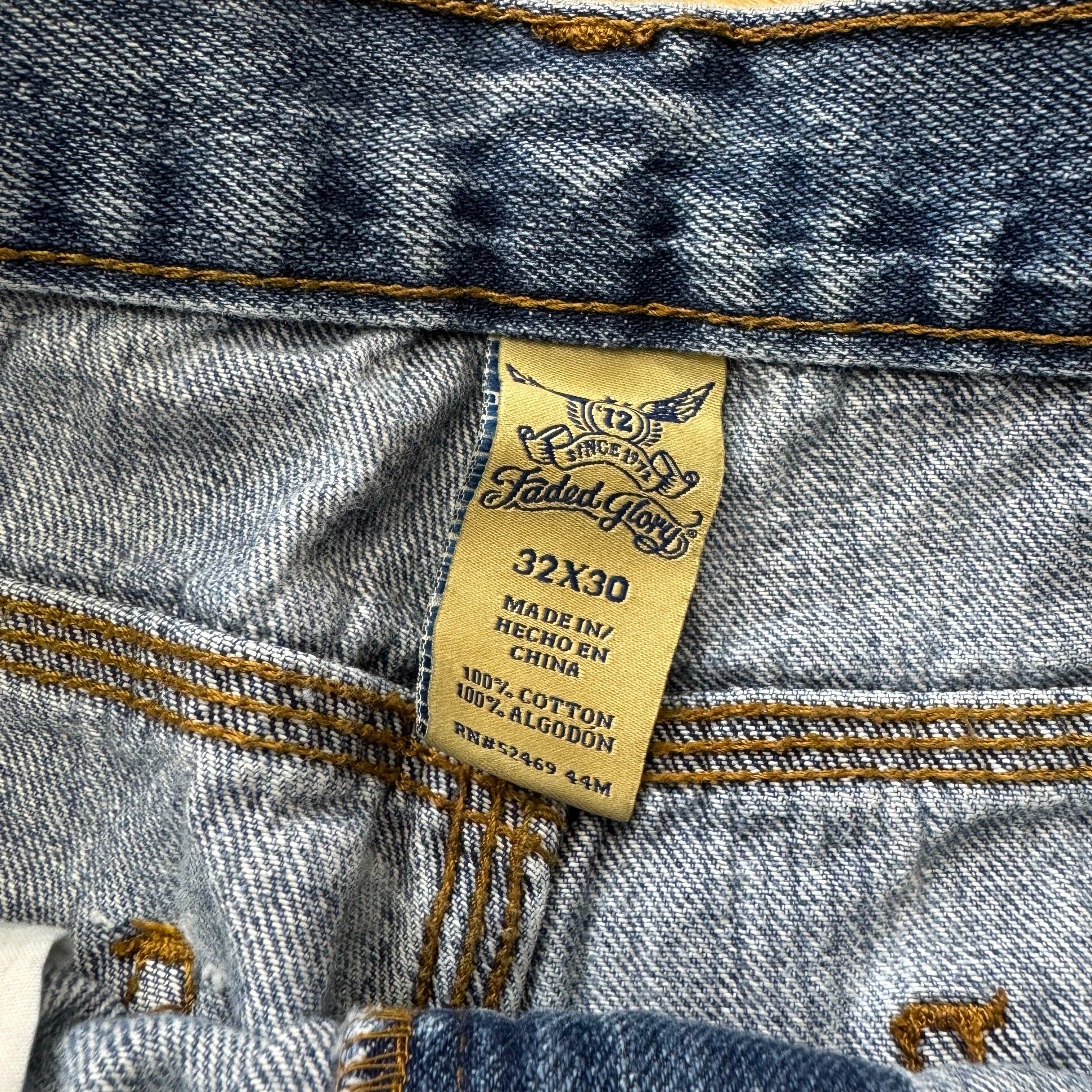 2000s Carpenter Faded Glory Denim Jeans Sz 32x30
