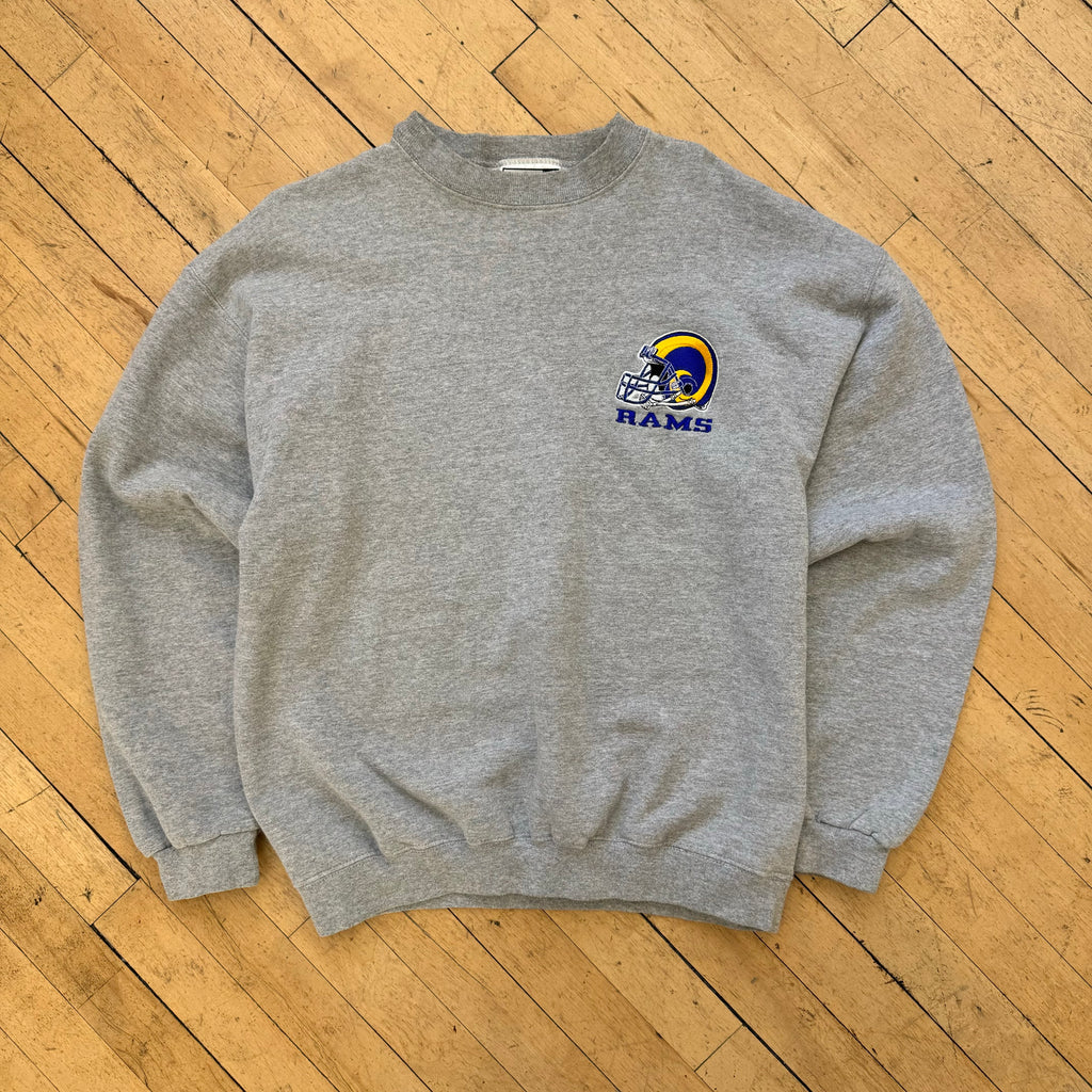 Vintage Puma Rams Helmet Crewneck Sz L