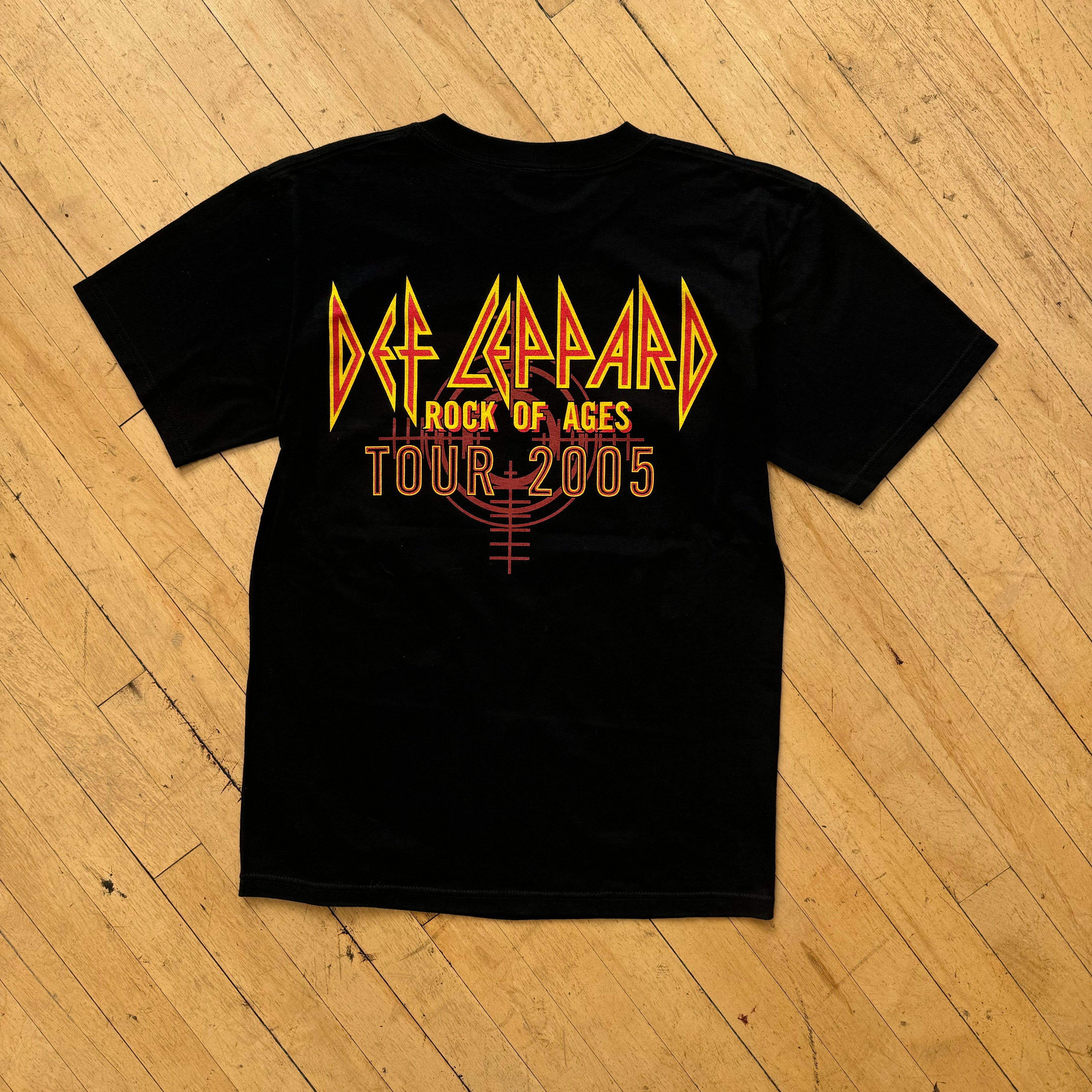 Y2K Def Leopard Rock of Ages Tour T-shirt Sz M