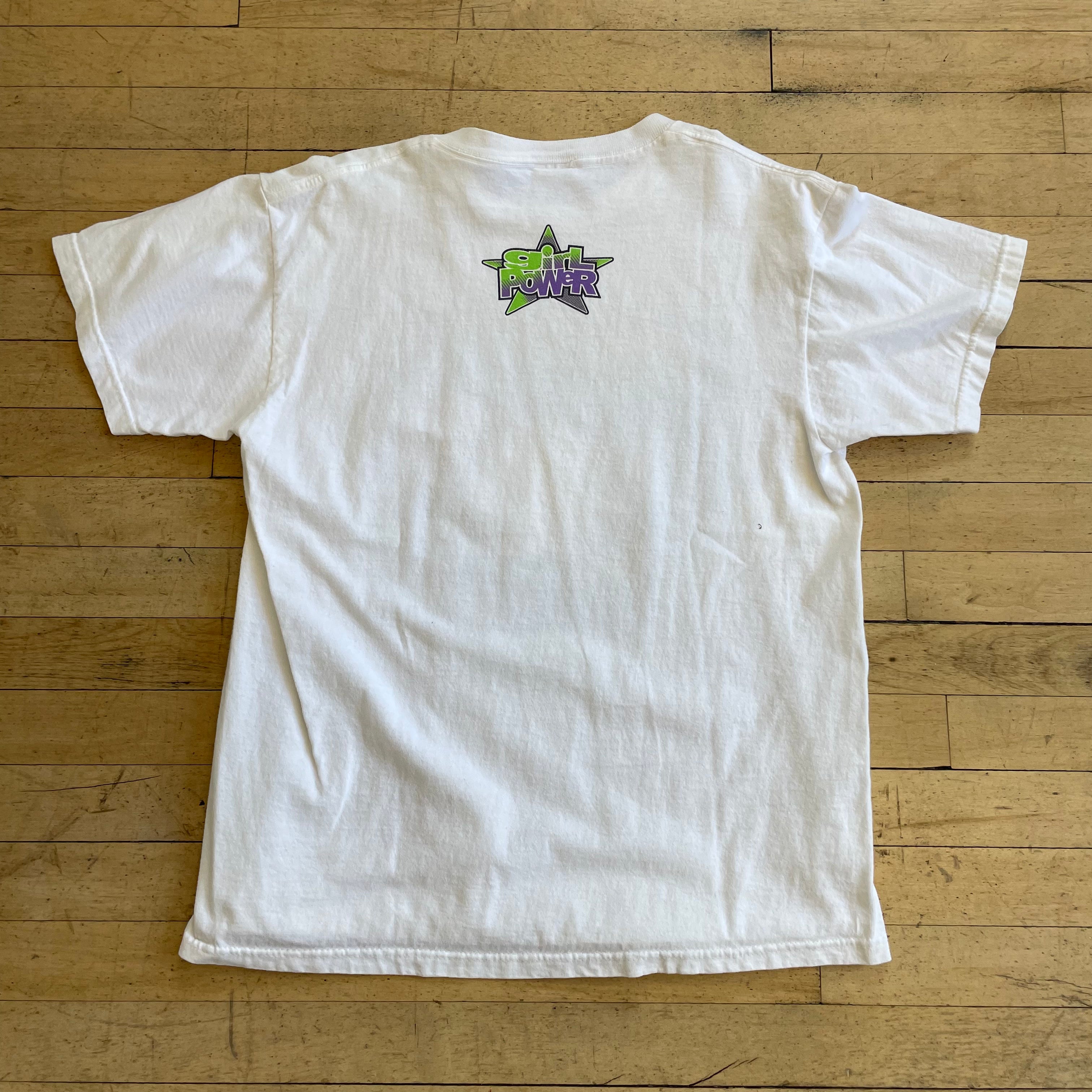1998 Girl Power On the Court T-shirt Sz M