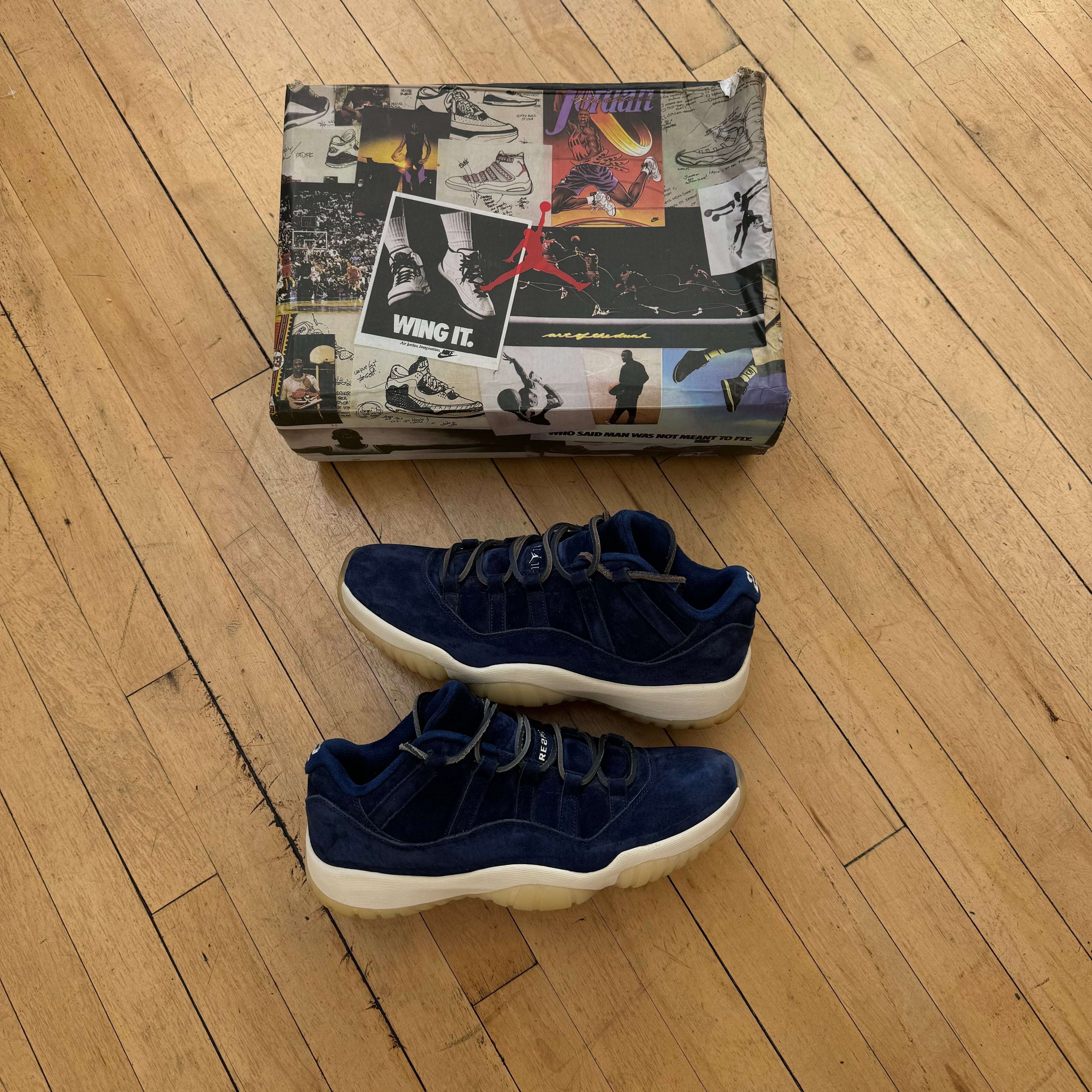 Jordan 11 Retro Low Jeter Sz 13 (Used)