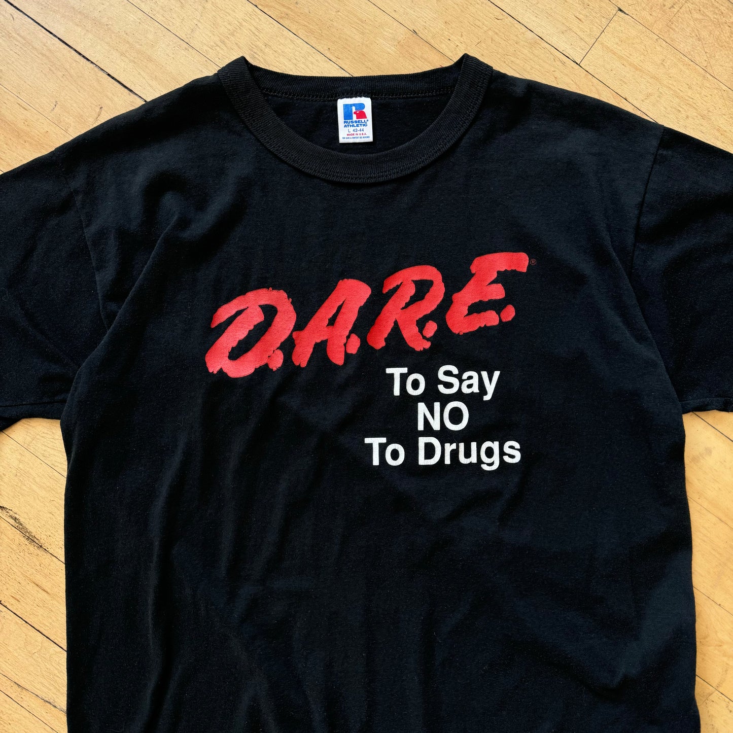 Vintage Dare To say No to Drugs T-shirt Sz L